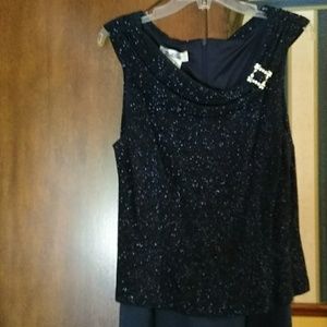 D'Albert black gown size 16